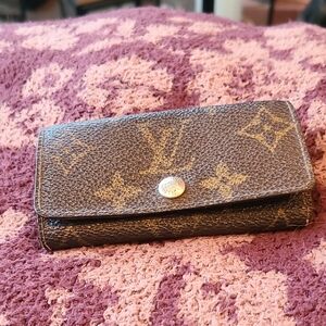 Louis Vuitton Armagnac Monogram Key Holder